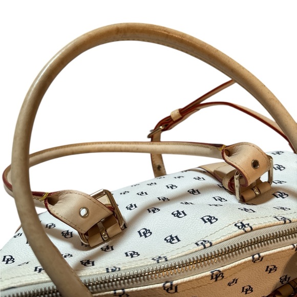 Vintage Dooney & Bourke Monogrammed Satchel with Accessories - Picture 11 of 14